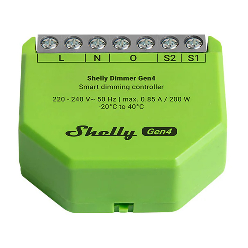 Smart Controller Shelly Dimmer Gen4 Zigbee/Matter 3