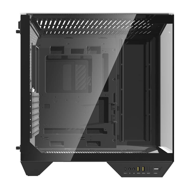 Darkflash Computer Case DY470 without fans (black) 2
