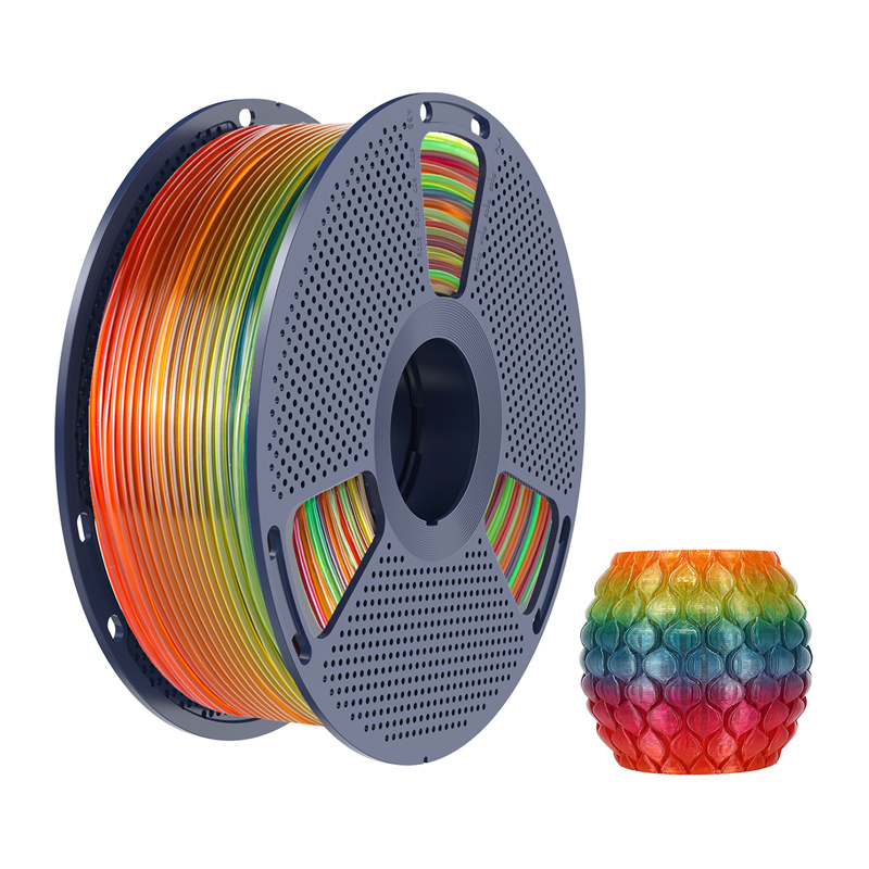 Sunlu Filament PLA Transparent Rainbow 01 2