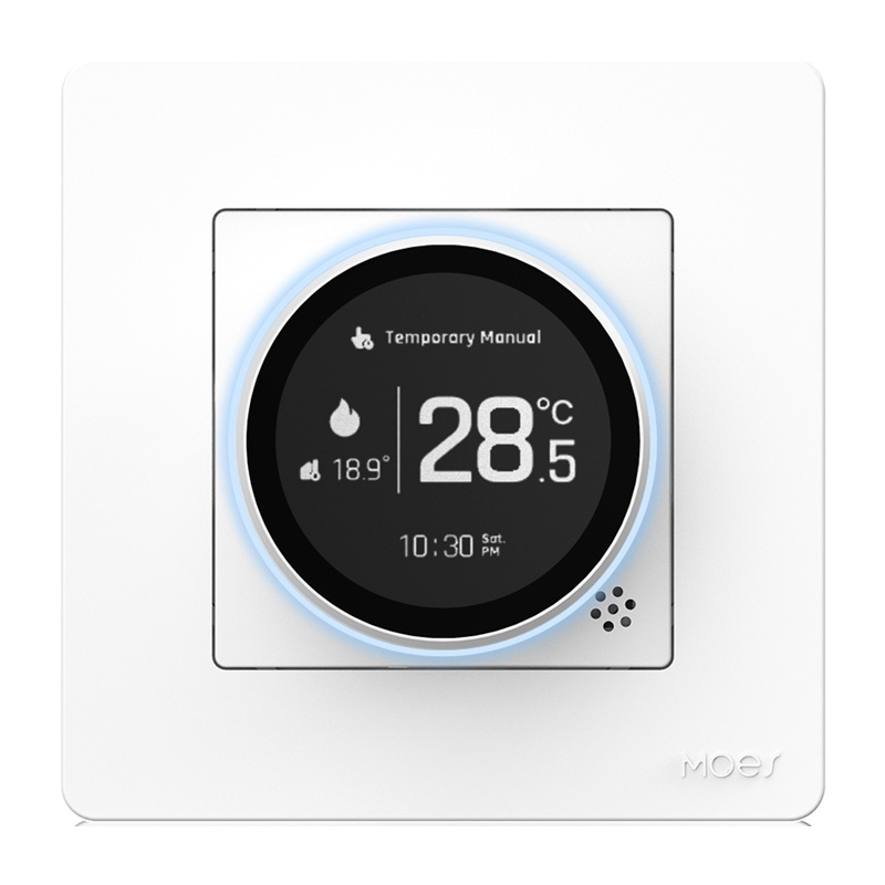 Smart Electric Floor Heating Thermostat MOES ZHT-SR-GB ZigBee 3