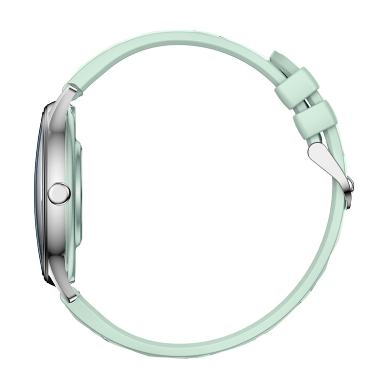 Smart Watch COLMI L28 (Silver-Green + green leather strap) 2