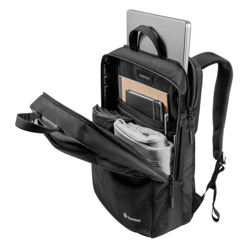 Laptop backpack Tomtoc Navigator-T71, 24l (black) 5