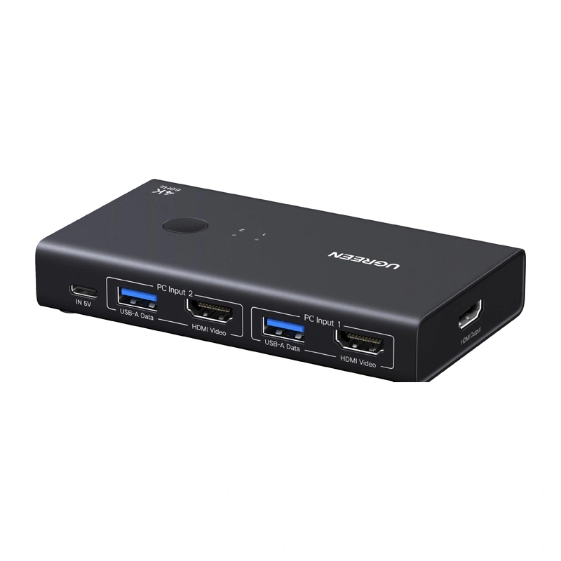 KVM switch 75246 AK502 2 inputs 1 output 2
