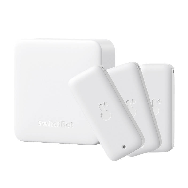 Zestaw SWITCHBOT Hub Mini + 3x czujnik temp./wilg. 2