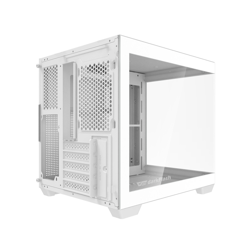 Darkflash C275P computer case without fans (White) 2