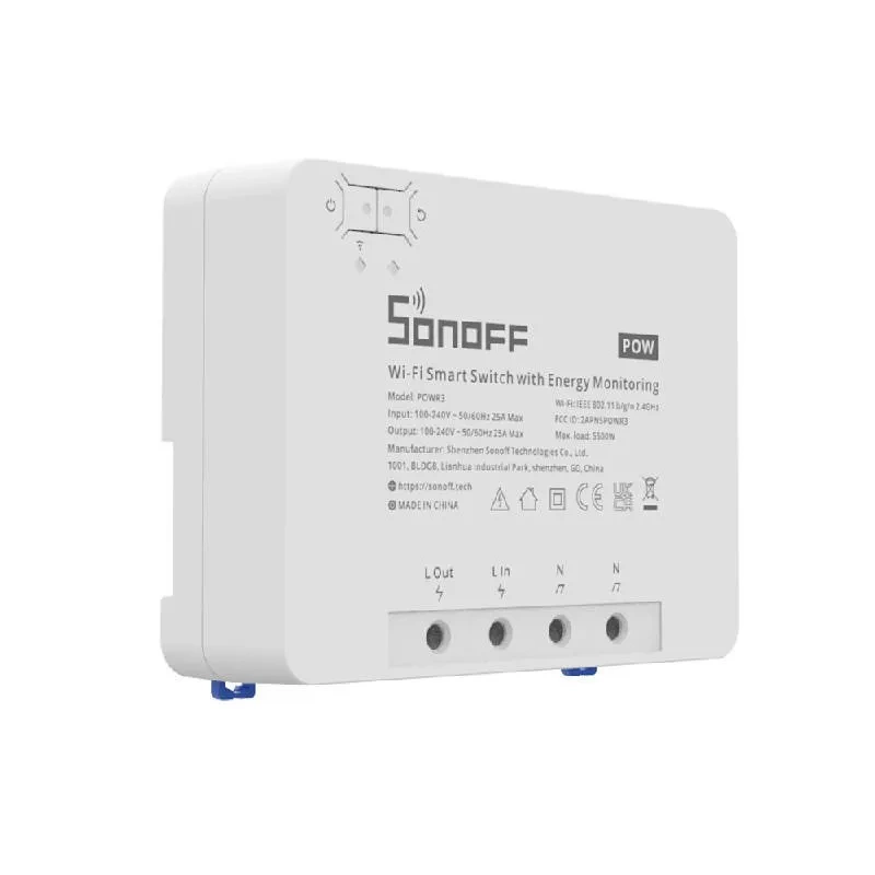 Przełącznik SONOFF POWR3 Wi-Fi z pomiarem energii 4