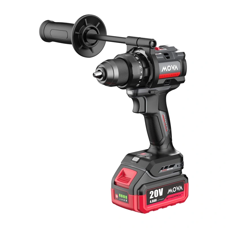 Impact drill driver MOVA PD105IK 20V 105Nm HP brushless kit