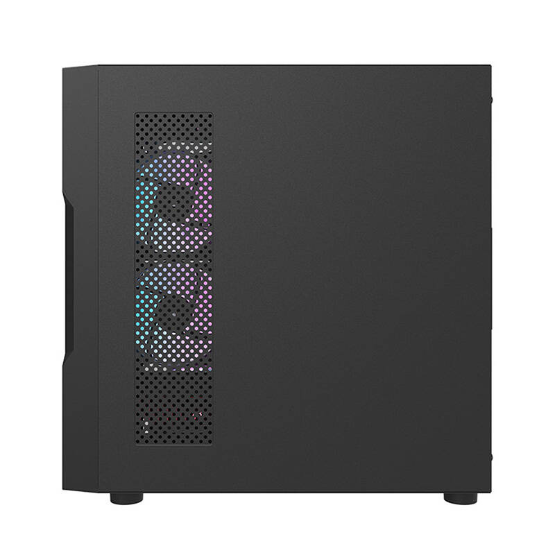 Obudowa komputerowa DARKFLASH DK431 Mesh + 4 wentylatory ARGB (czarna) 3