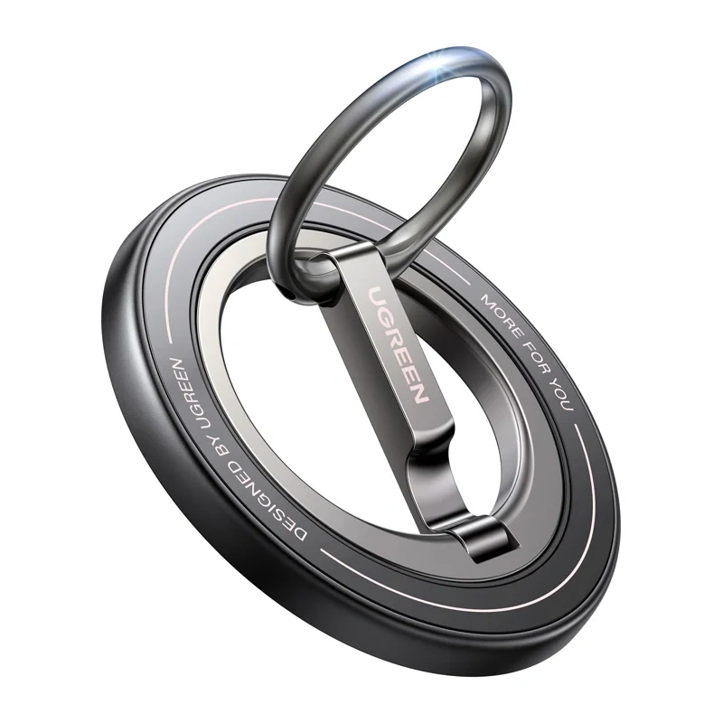 LP945 Magnetic Phone Ring Holder Stand Gray 2