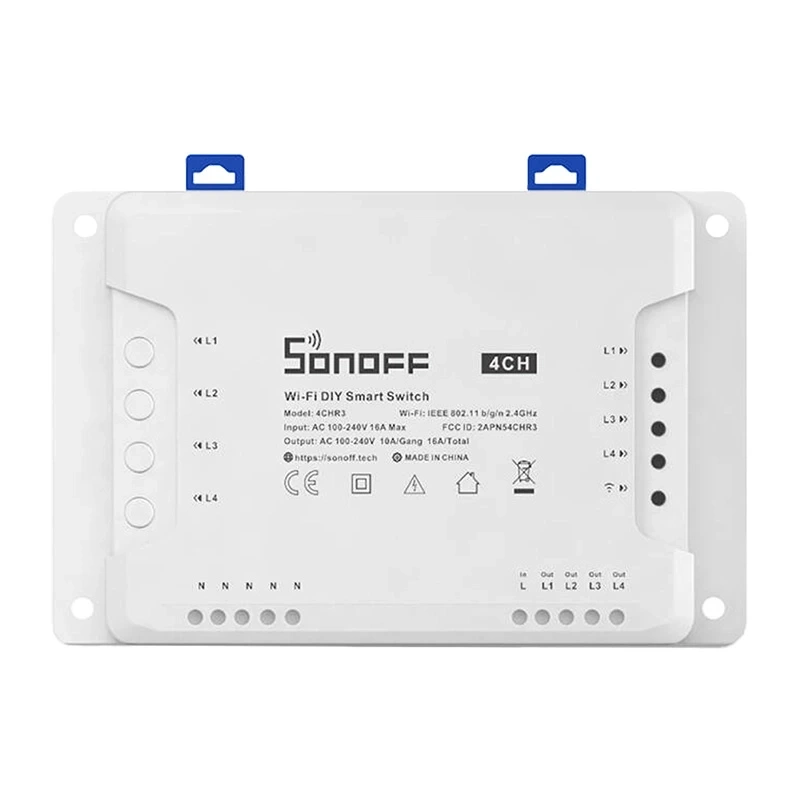 Przekaźnik Wi-Fi SONOFF 4CHR3 4-kanałowy 3