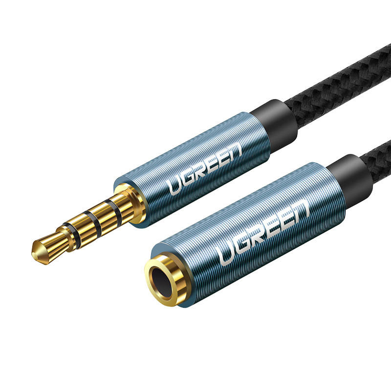 Kabel UGREEN AV118 jack 3.5mm-jack 3.5mm 2m (czarny) 3
