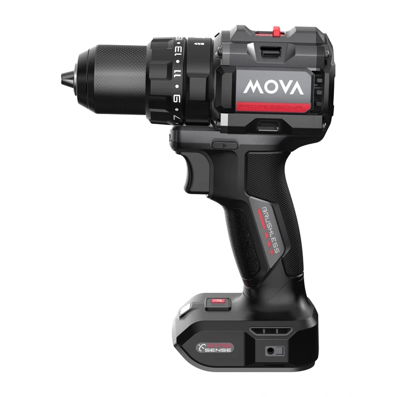 Impact drill MOVA PD80IB 20V 80Nm brushless 2