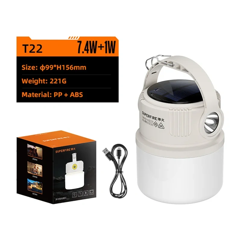 Camping light T22 Superfire 2