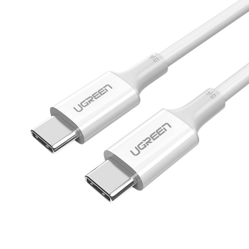 Kabel UGREEN US300 USB-C-USB-C 2m (biały) 2