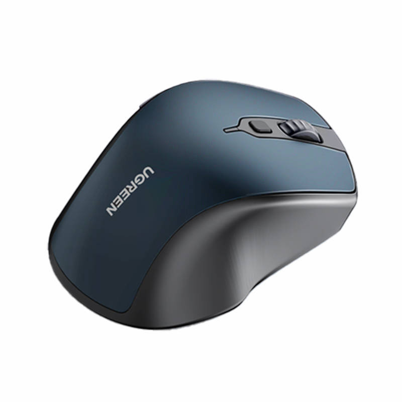 Mysz bezprzewodowa UGREEN MU101 2.4G+BT (niebieska) 2