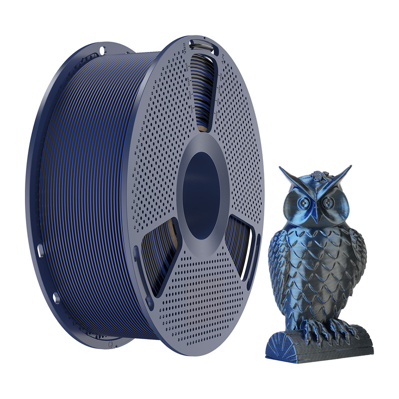 Sunlu Filament PLA+ Silk Dual Color Black Blue 2
