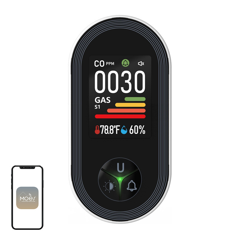 CO and Gas Detector MOES S02-CG