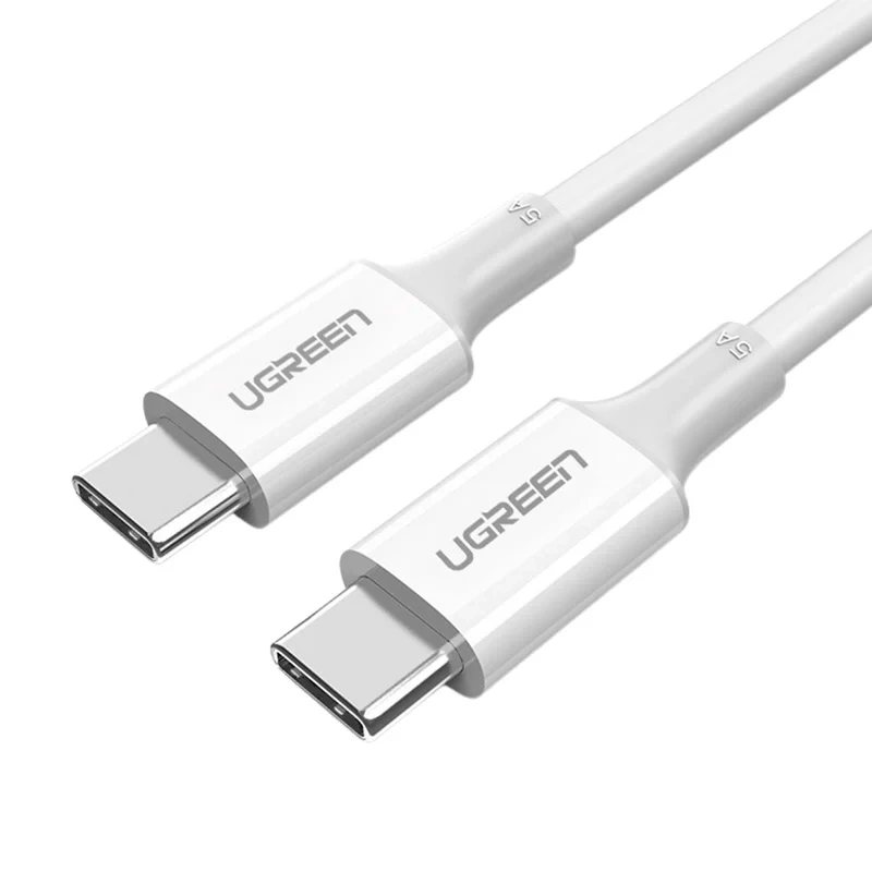 Kabel UGREEN USB-C-USB-C 1m (biały) 2