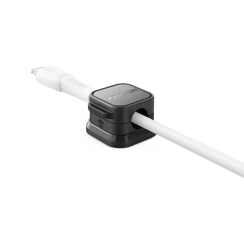 Joyroom JR-ZS368 magnetic cable organizer, 3 pieces (black) 2