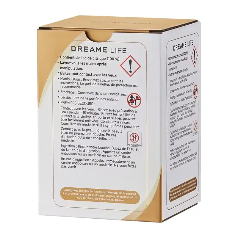 Citric acid descaling agent for Dreame N20 Steam 20g x 12pcs 3