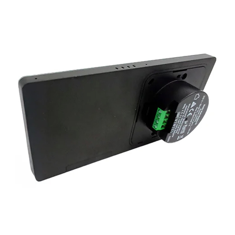Dual Control Panel Shelly Wall Display X2 WiFi/BLU (black) + BLU H&T 4