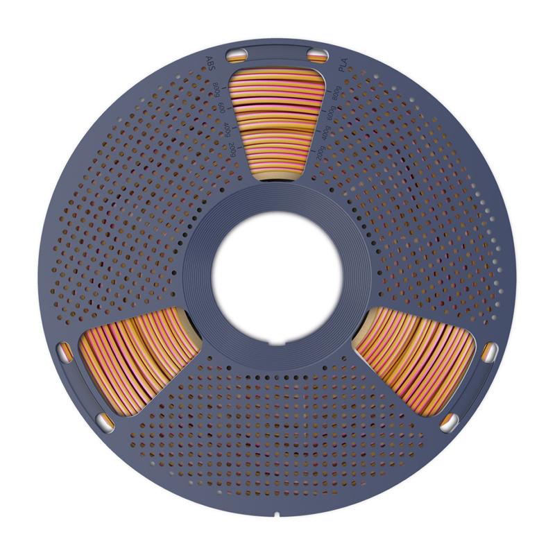 Sunlu Filament PLA+ Silk Tri-Color Red Yellow Blue 3