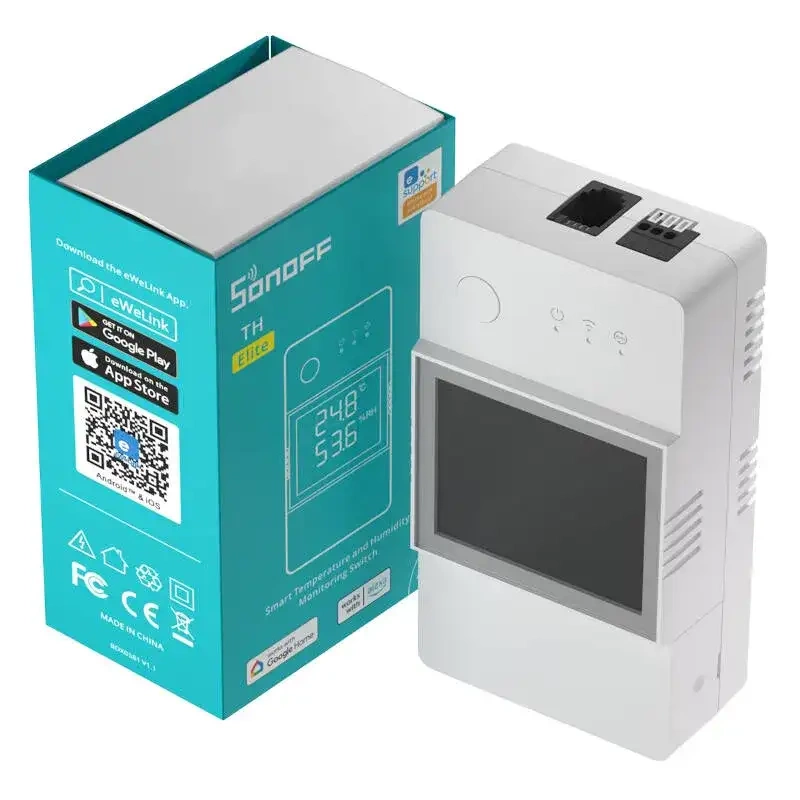 Przekaźnik SONOFF THR320D TH Elite Wi-Fi 20A 3