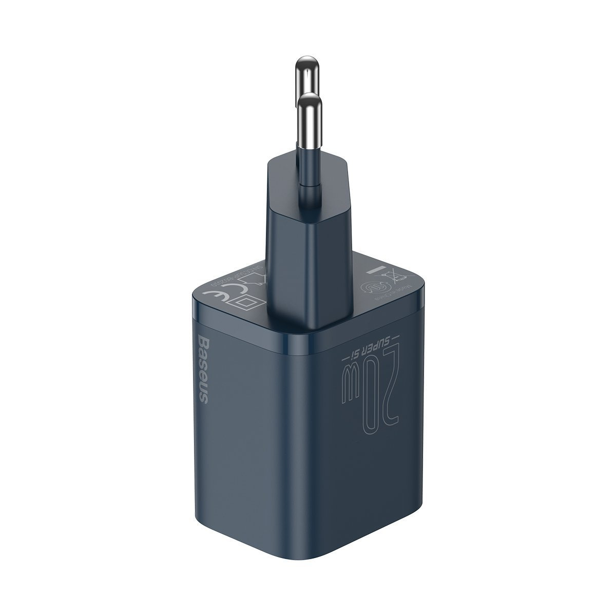 Ładowarka sieciowa BASEUS Super Si 20W + USB-C-Lightning 1m (niebieska) 5