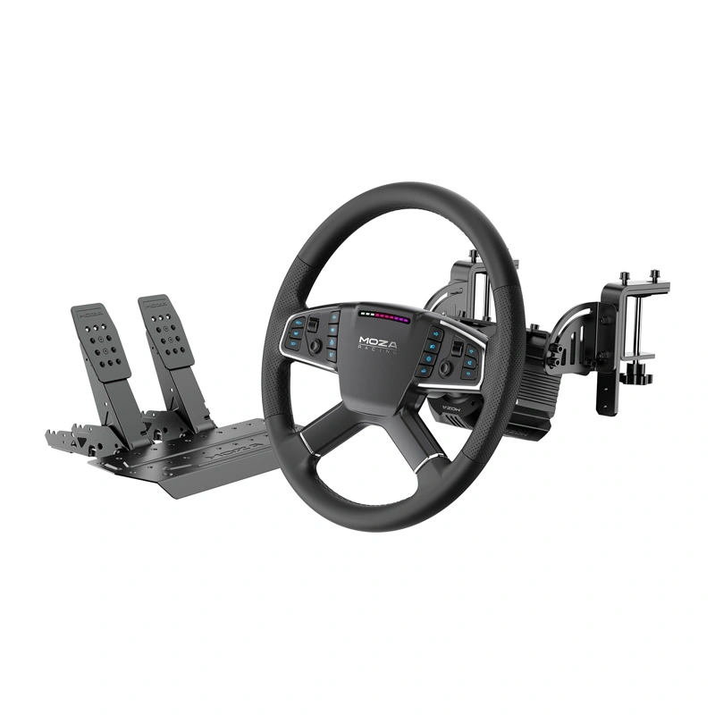 Gaming steering wheel Moza Racing R5 Pro Truck Driving Simulator
