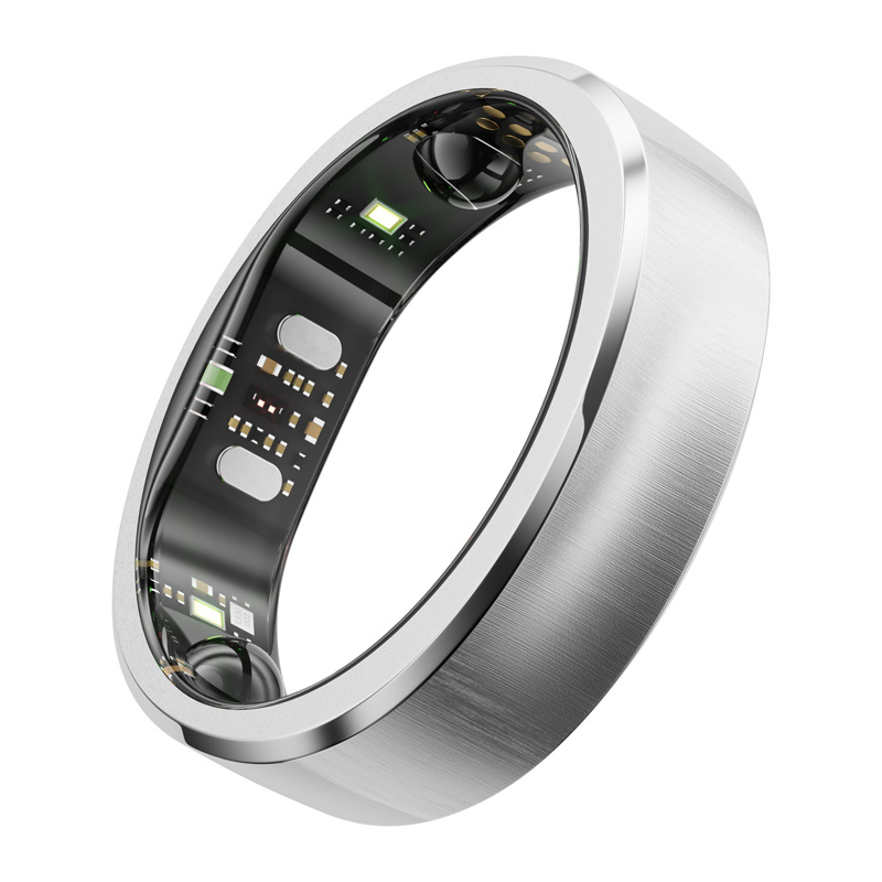 RingConn Gen 3 Smart Ring, size 9 (Brushed Silver) 4