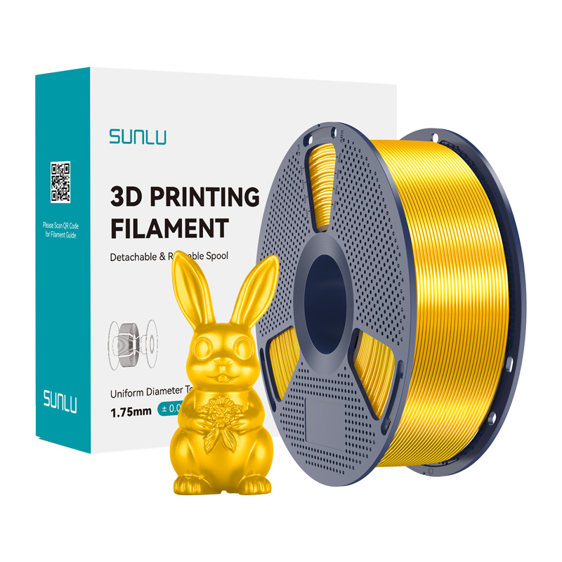 Sunlu Filament PLA+ Silk Light Gold