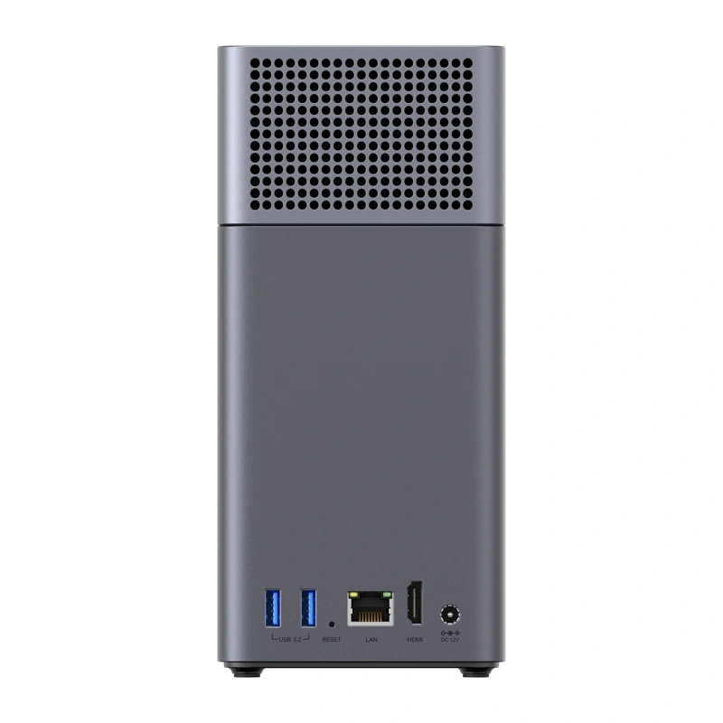 Ugreen DH2300 NAS File Server, 2-Disk, A72+A53, 4GB DDR4, 1GbE, 4K + HDMI Cable 4
