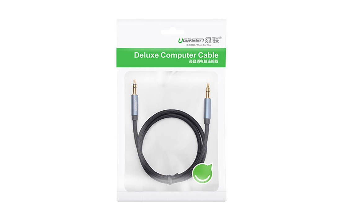 UGREEN AV122 Kabel jack 3,5mm AUX 2m (czarny) 5