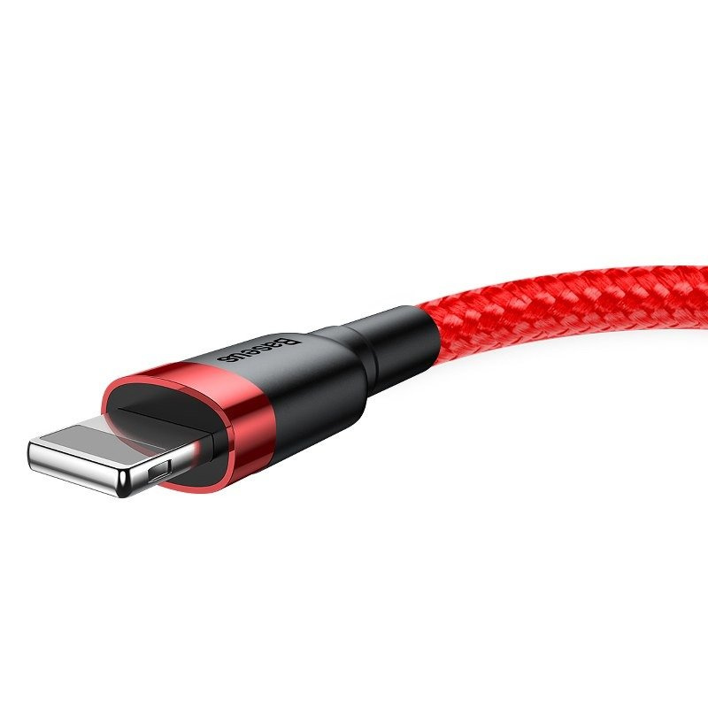 Kabel BASEUS Cafule USB-A-Lightning 1m (czerwony) 4
