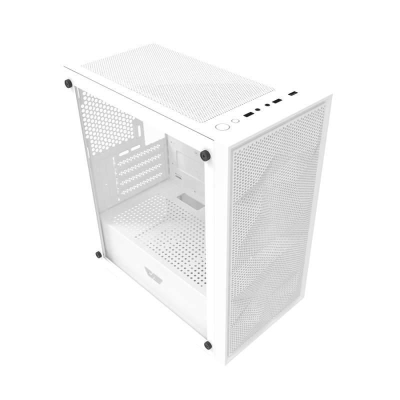 Darkflash M305 Mesh computer case without fans (White) 2