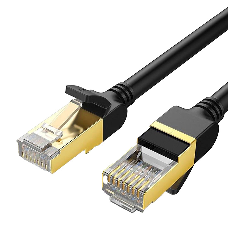 Kabel UGREEN NW107 Cat.7 5m okrągły (czarny)