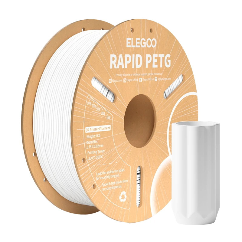 ELEGOO Rapid PETG Filament (White) 2