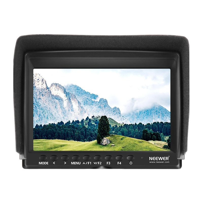 UPGRADED F100 CAMERA MONITOR + USB BATTERY CHARGER + BATTERY 2