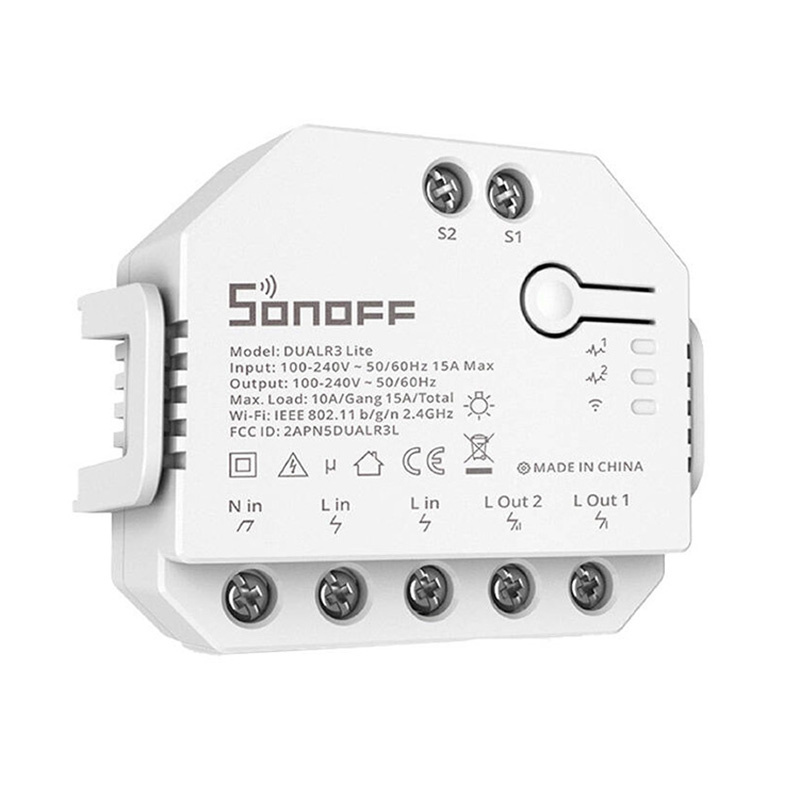 Przełącznik SONOFF Dual R3 Lite Wi-Fi 2-kanałowy 2
