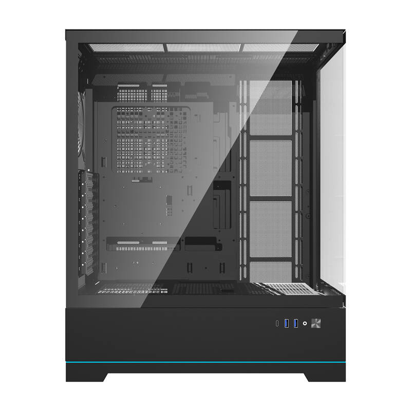 Darkflash Computer Case DY451L Black without fans 4