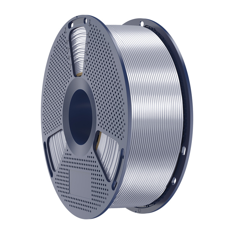 Filament Sunlu PLA+ Silk (srebrny) 4
