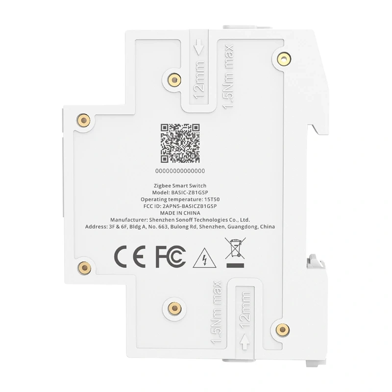 Smart switch SONOFF BASIC-ZB1GSP ZigBee 2