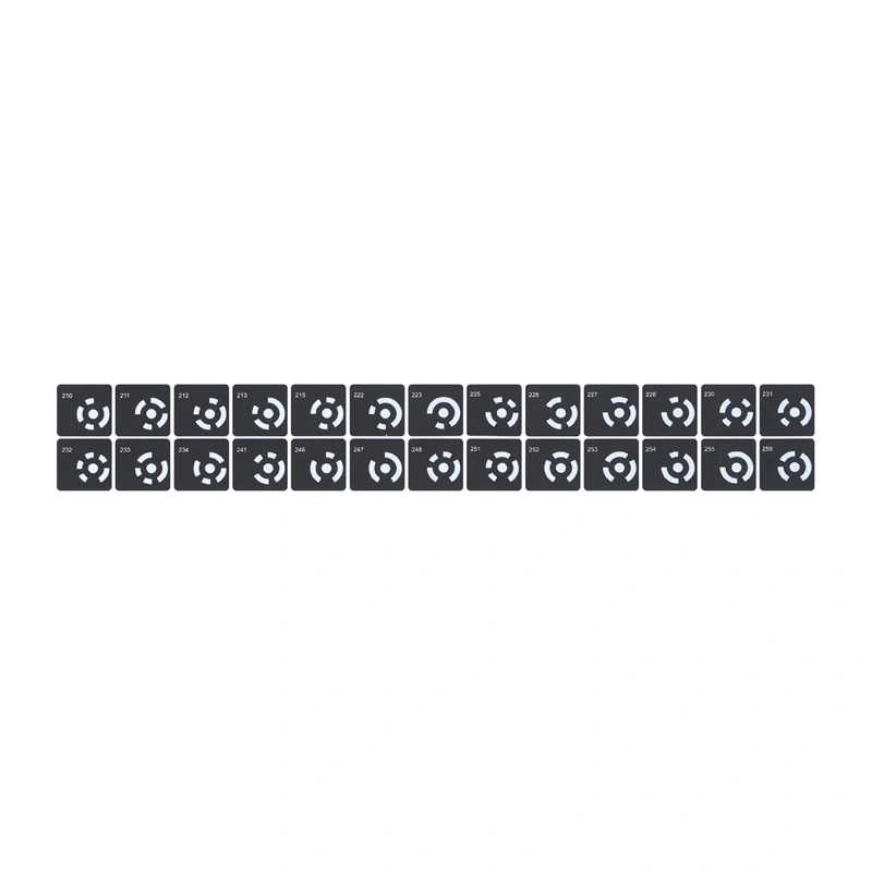 Samoprzylepne markery Revopoint (208 szt.)