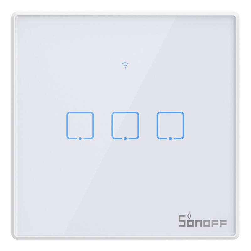 Smart Switch WiFi + RF 433 Sonoff T2 EU TX (3-channel) updated 4