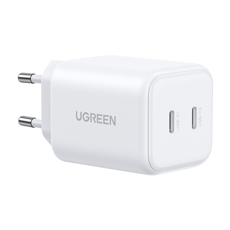 Charger Dual UGREEN USB-C GaN 45W X526 (white) 3