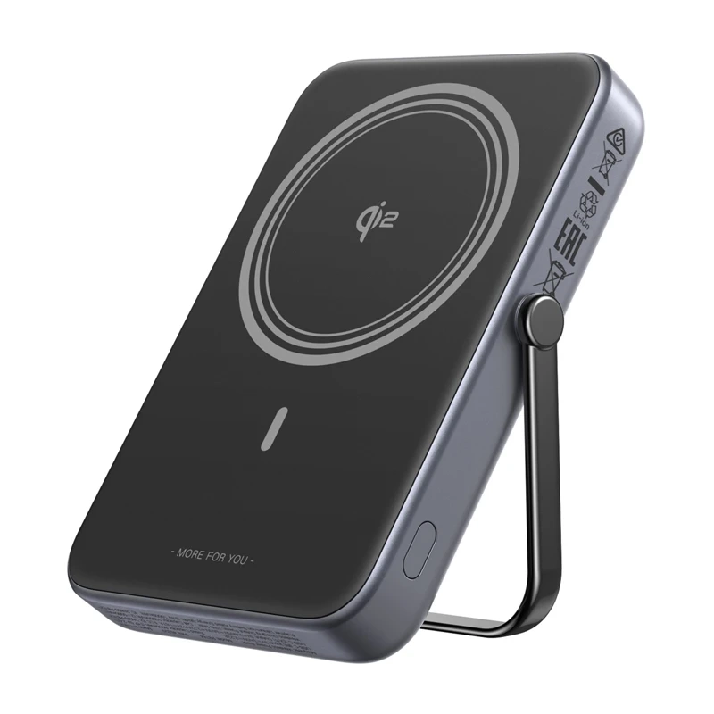 Magnetic Power Bank UNO Ugreen PB764 10000mAh Grey 3