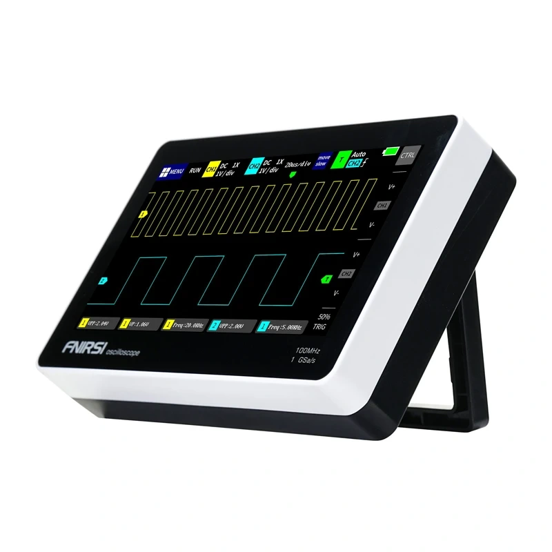 FNIRSI 1013D portable tablet oscilloscope 7" 5