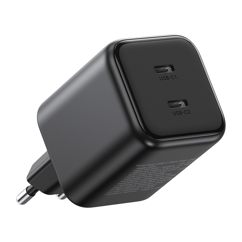 Charger Dual UGREEN USB-C 45W X526 (black) 4