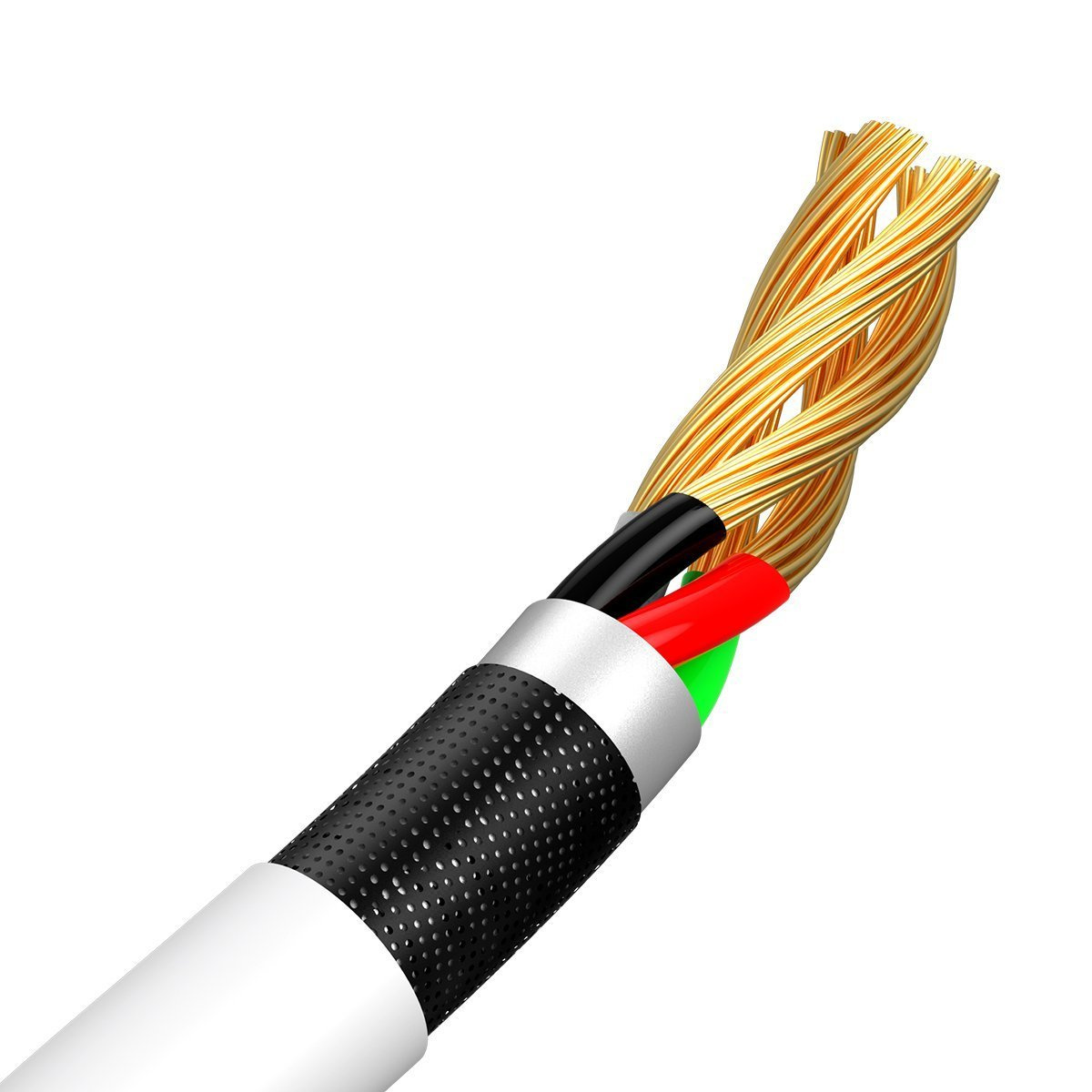 Kabel BASEUS Simple Wisdom USB-A-micro USB 1.5m 2szt. (biały) 4