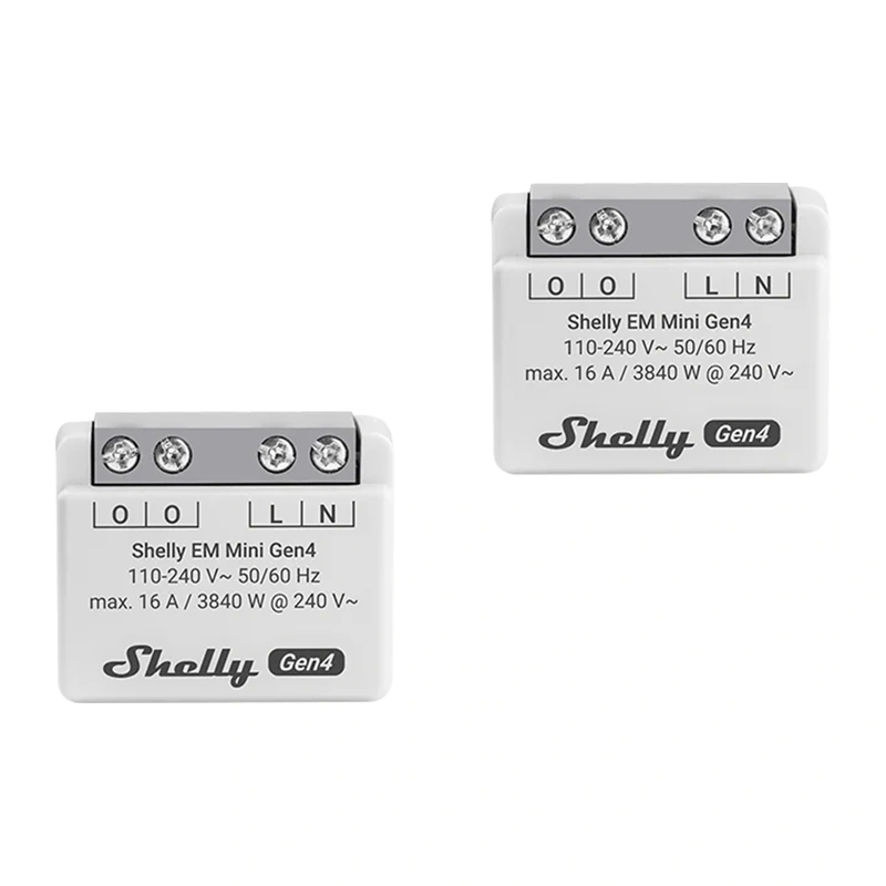 Energy meter SHELLY EM Mini Gen4 2-pack